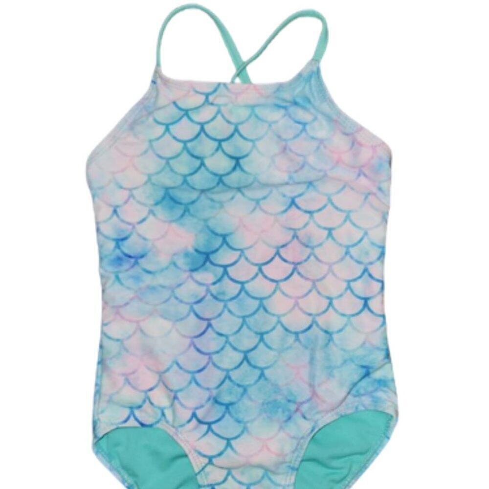 SO Brand Girls Mermaid One Piece Bathing Suit || sz4